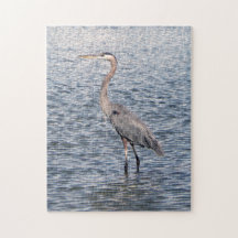 Blå Heron vatten puzzle