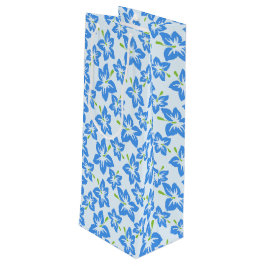 Blå Hibiscus, Blåa blommor, Mönster i blommor