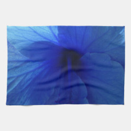 Blå Hibiscus Flower Kökshandduk