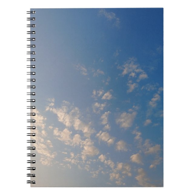 Blå himmel anteckningsbok (Framsidan)