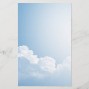 Blå himmel brevpapper
