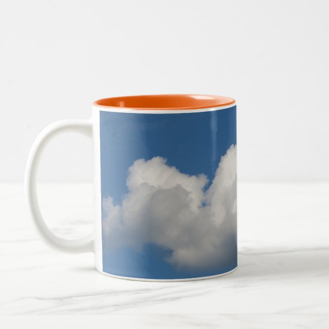 Blå himmel Cloud Mugg (Vänster)