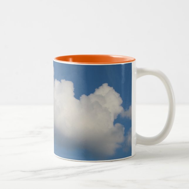 Blå himmel Cloud Mugg v2 (Höger)
