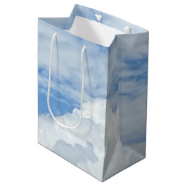 BLÅ HIMMEL CLOUDS PHOTO MEDIUM GIFT BAG