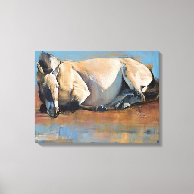 Blå himmel-dagen canvastryck (Framsida)