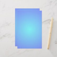 Blå himmel Färg-toningen Aqua Blues Stationery