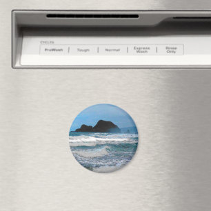 Blå himmel Foto för Hawaiian Kusten Magnet