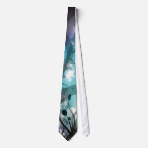 Blå himmel & Garden Art Tie Slips