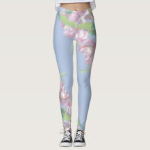 Blå himmel Grönt Plant Löv Lila blommor