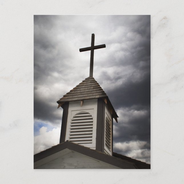 Blå himmel kommer vykort (Framsida)