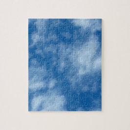 Blå himmel med Clouds Photo Pussel