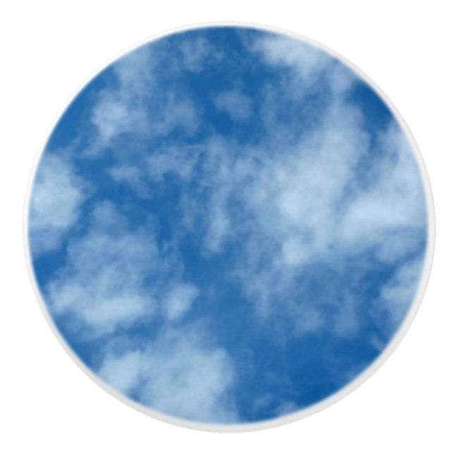 Blå himmel med naturfotografi av moln knopp (Framsidan)