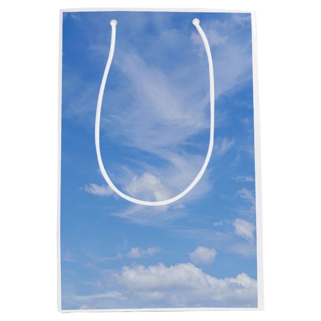 Blå himmel med tunna moln (Framsidan)