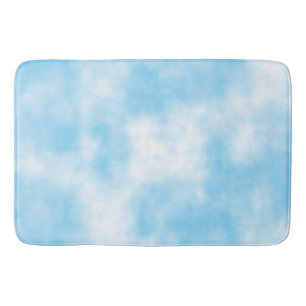 Blå himmel och Cloud Art Anpassningsbar Badrumsmatta