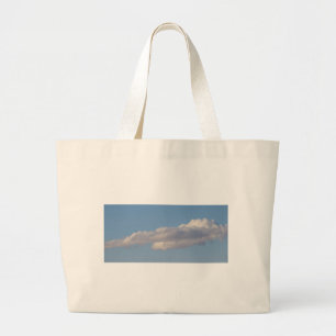 Blå himmel OCH CLOUDS JUMBO TOTE Tygkasse