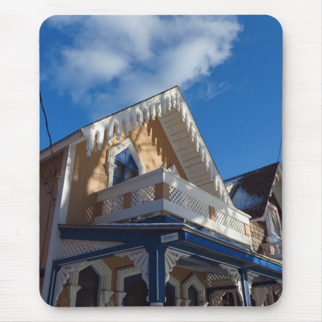 Blå himmel och Gingerbröd - Martha's Vineyard Musmatta (Framsidan)