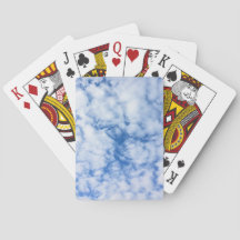 blå himmel och moln