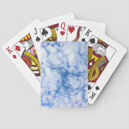 blå himmel och moln casinokort