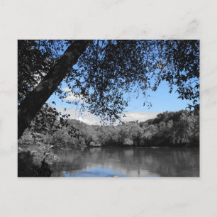 Blå himmel och Sjöar-vykort Vykort