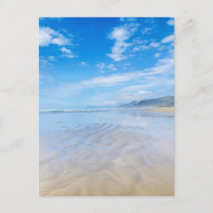 Blå himmel Oregon Beach Vykort