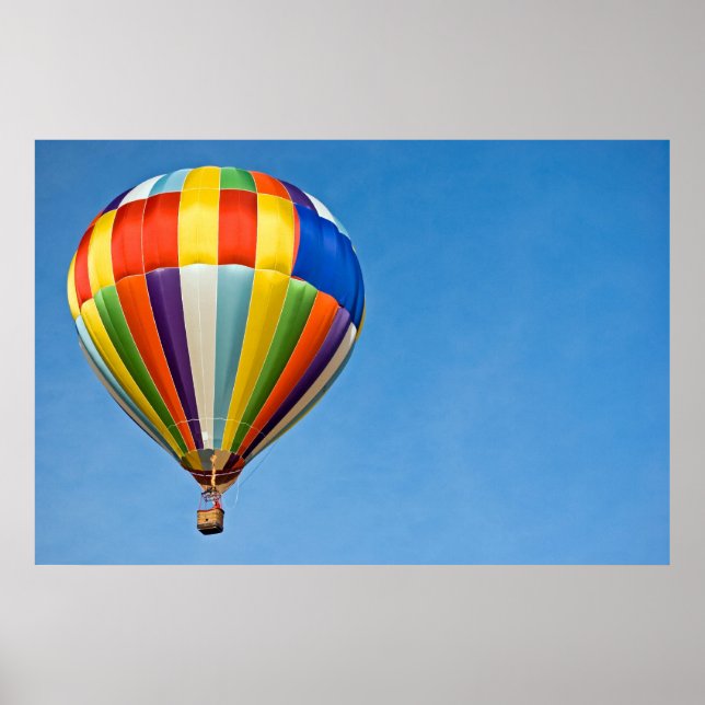 Blå himmel poster (Framsidan)