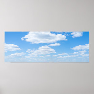 Blå himmel poster