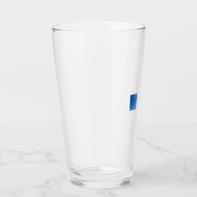 Blå himmel-serie #1 glaskopp (Framsida)