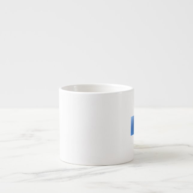 Blå himmel-serie nr 2 espressomugg (Framsidan)