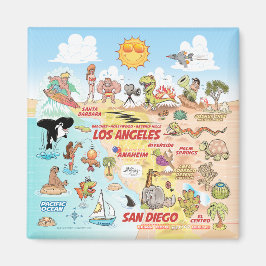 Blå himmel SoCal Magnet