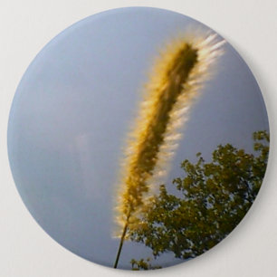 Blå himmel sommar Foliage Knapp