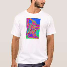 Blå himmel t-shirt