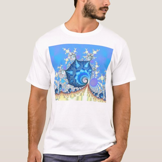 Blå himmel tee shirt (Framsida)