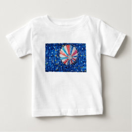 Blå himmel varmluftsballong t shirt