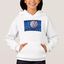 Blå himmel varmluftsballong t shirt