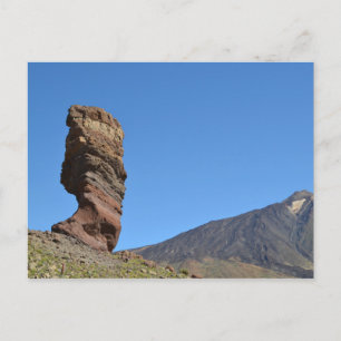 Blå himmel vid berget Teide Vykort