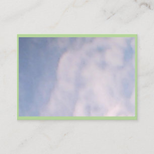Blå himmel visitkort