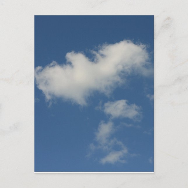 blå himmel vykort (Framsida)