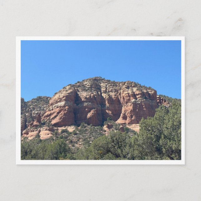 blå himmel vykort (Framsida)