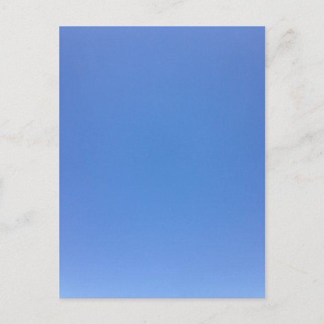 Blå himmel vykort (Framsida)