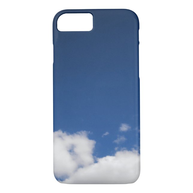 Blå himmel & White Clouds iPhone 7 Fodral Case-Mate iPhone Skal (Baksida)