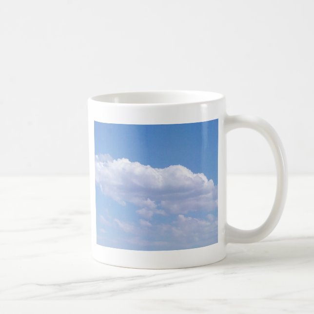 Blå himmellyckamugg kaffemugg (Höger)