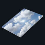 Blå himmelmoln   dina idéer anteckningsblock<br><div class="desc">Söt Digital Design från EDDA Fröhlich/EDDArt | Blå himmelmoln för Frihet Älskare | Du missar andra färger eller produkter med den här designen? Kontakta mig gärna: contact@eddart.de eller titta här: www.zazzle.com/prettypatternarts*</div>