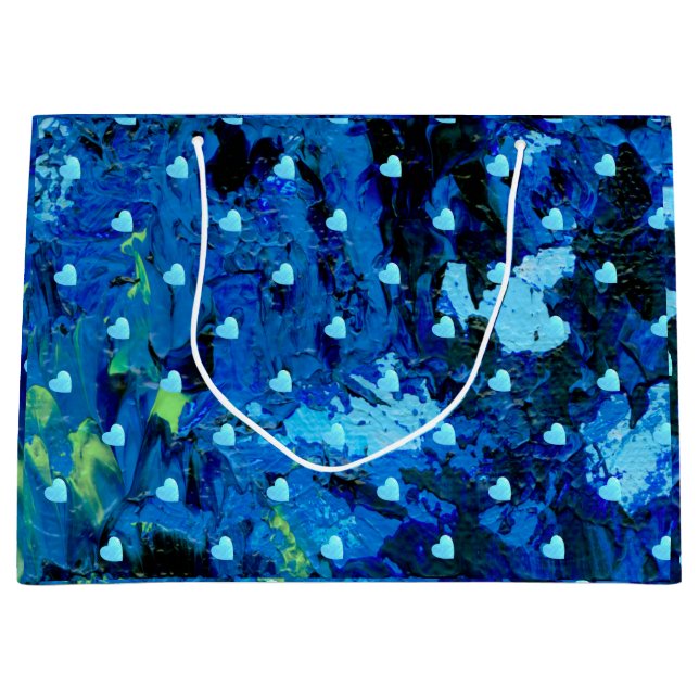 Blå hjärtan (Framsidan)