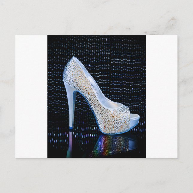 Blå hög nivå vykort (Framsida)