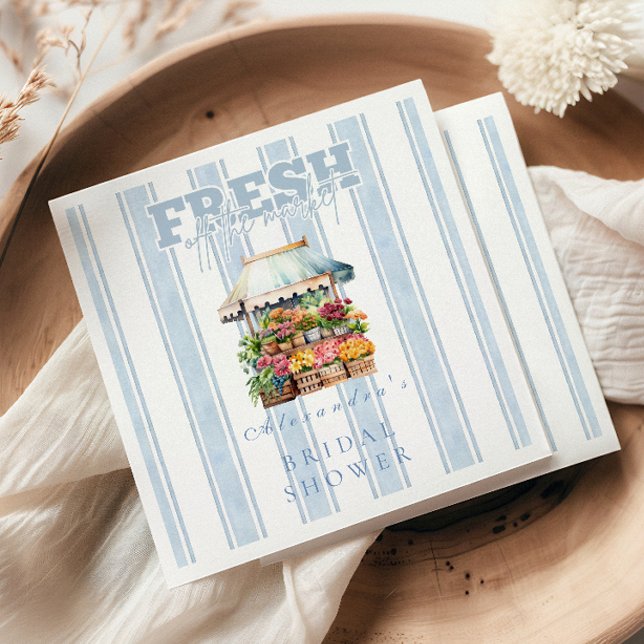 Blå hon är utanför Möhippan Pappersservett (Skapare uppladdad)