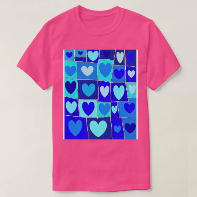Blå hörnens telefonväska t shirt (Design framsida)