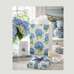Blå Hortensia Presentbag | Anka Ägg Botanisk