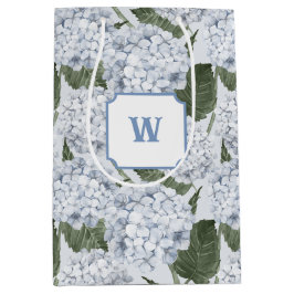 Blå Hortensia Trädgårdsblomma 