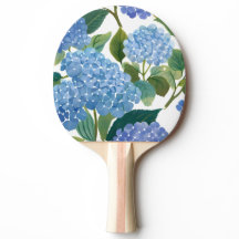 Blå Hortensior | Vacker Blommande Buske