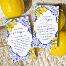 Blå huvuddryck Bröllopsdusch Receptförfrågan